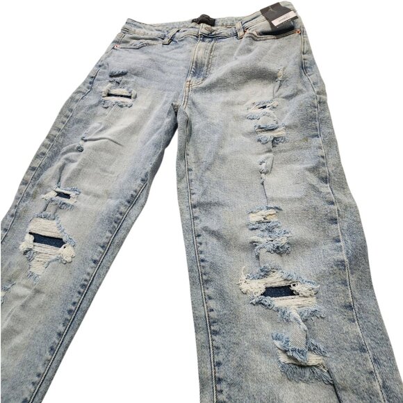 No Boundaries Men's Distressed Slim Fit Jeans 30x32 - Picture 9 of 9